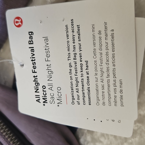 lululemon athletica All Night Festival Bag Micro - Volume 2L - Picture 2 of 12